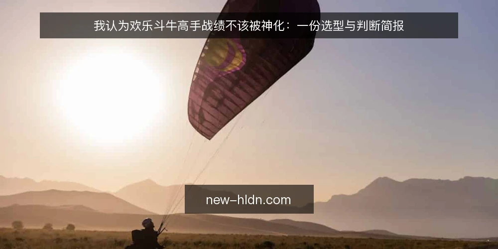 我认为欢乐斗牛高手战绩不该被神化：一份选型与判断简报 — 需求界定：你到底要解决什么问题 配图