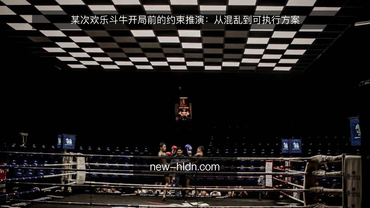 某次欢乐斗牛开局前的约束推演：从混乱到可执行方案